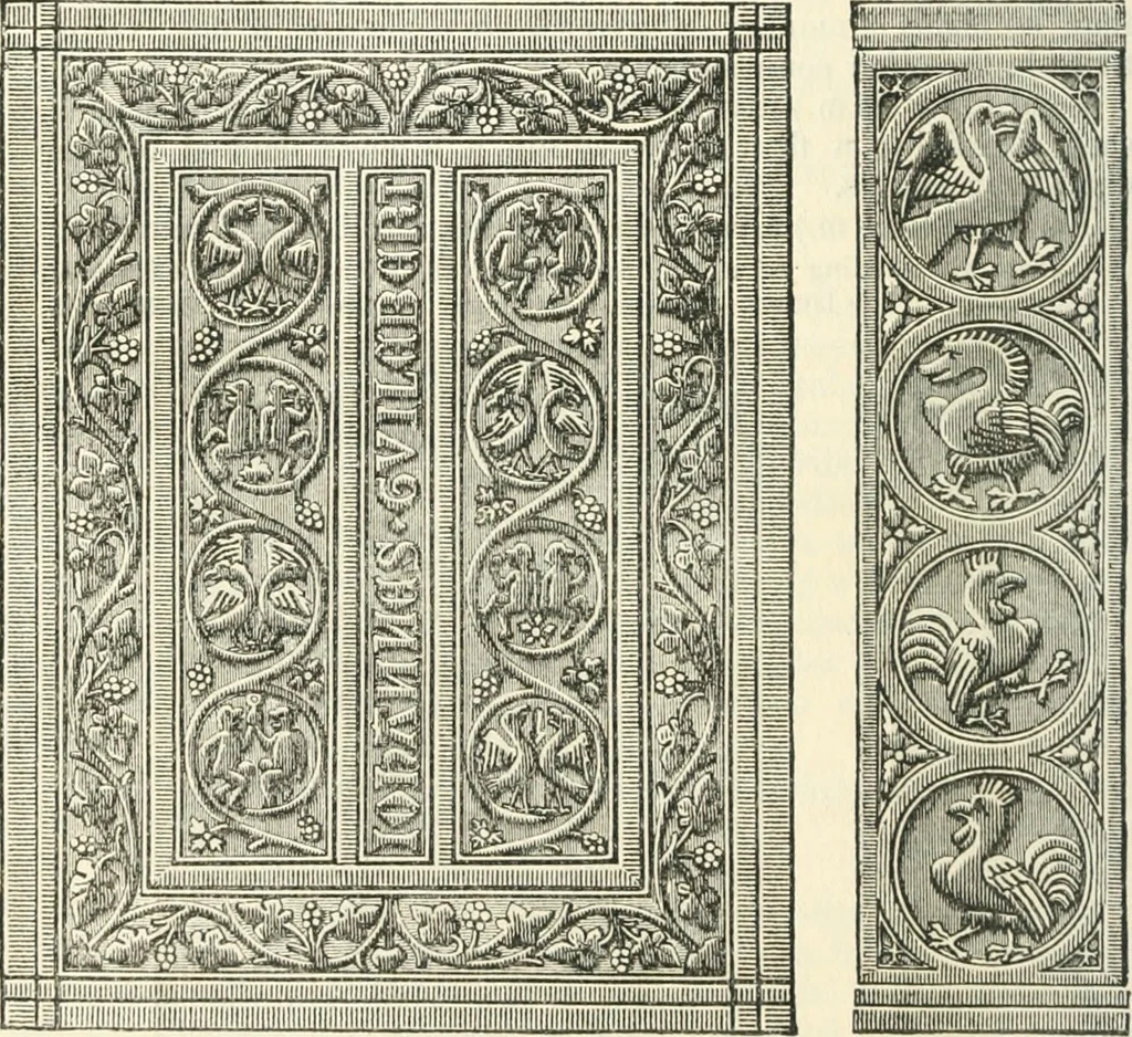 An illustration from Bookbindings and rubbings of bindings in the National Art Library, South Kensington Museum, 1898, leaf 173