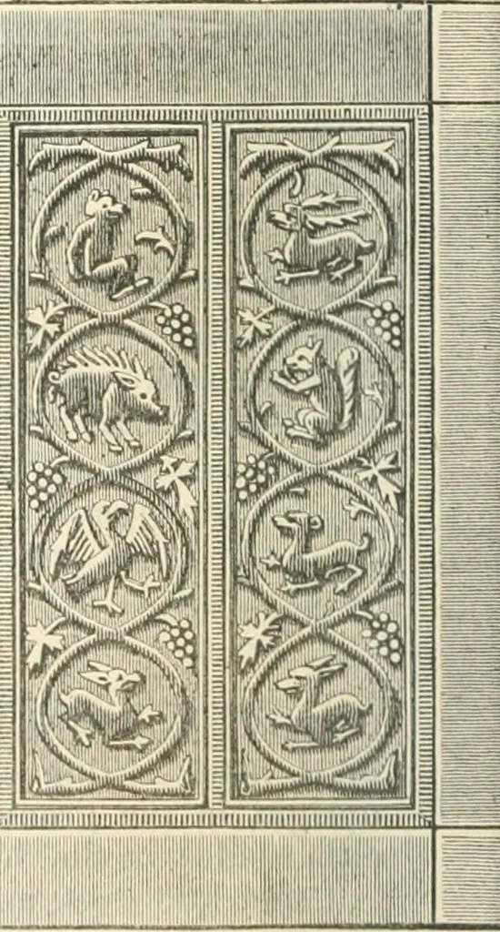 An illustration from Bookbindings and rubbings of bindings in the National Art Library, South Kensington Museum, 1898, leaf 205
