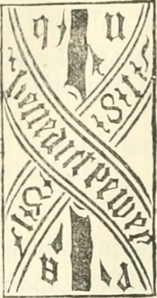 An illustration from Bookbindings and rubbings of bindings in the National Art Library, South Kensington Museum, 1898, leaf 261