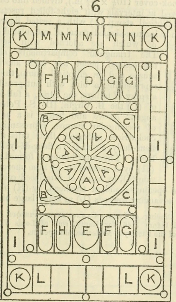An illustration from Bookbindings and rubbings of bindings in the National Art Library, South Kensington Museum, 1898, leaf 88