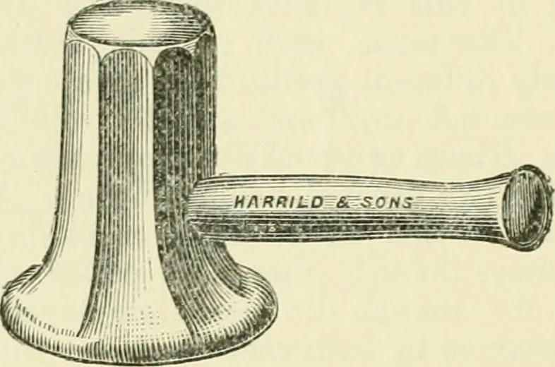 An illustration from Bookbinding, with numerous engravings and diagrams, 1907, leaf 11