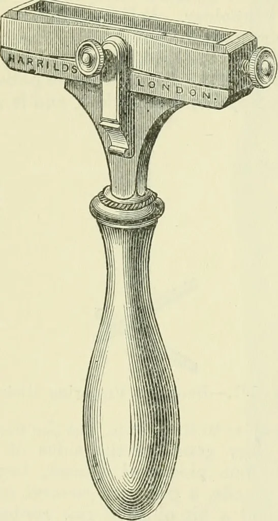 An illustration from Bookbinding, with numerous engravings and diagrams, 1907, leaf 124
