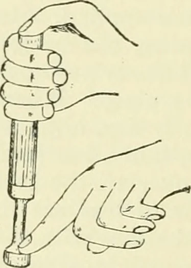 An illustration from Bookbinding, with numerous engravings and diagrams, 1907, leaf 129