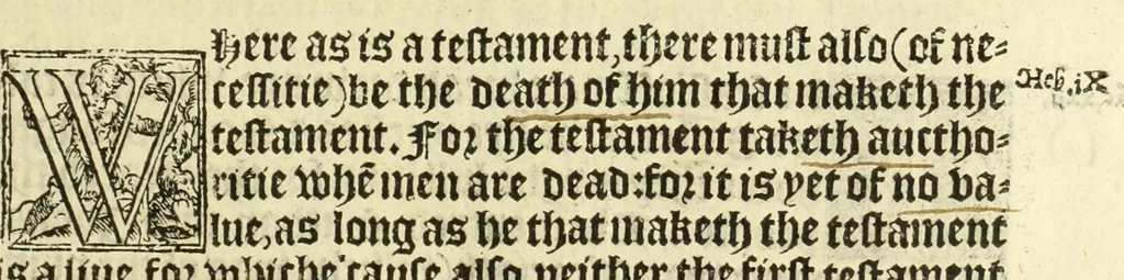 An illustration from The booke of the common prayer and administracion of the sacramentes : and other rites and ceremonies of the Churche : after the vse of the Churche of England, 1549, leaf 123