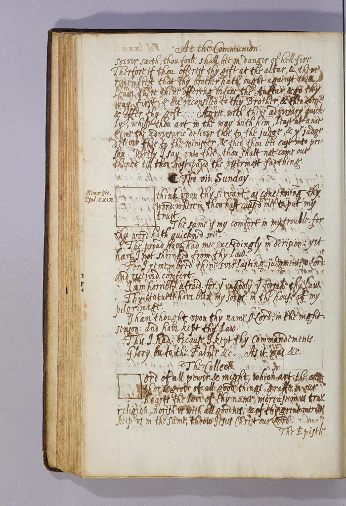 An illustration from The booke of the common prayer and administracion of the sacramentes, and other rites and ceremonies of the churche: after the vse of the Churche of England., 1549, leaf 148