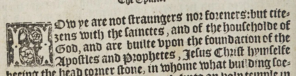 An illustration from The booke of the common prayer and administracion of the sacramentes, and other rites and ceremonies of the churche: after the vse of the Churche of England., 1549, leaf 184