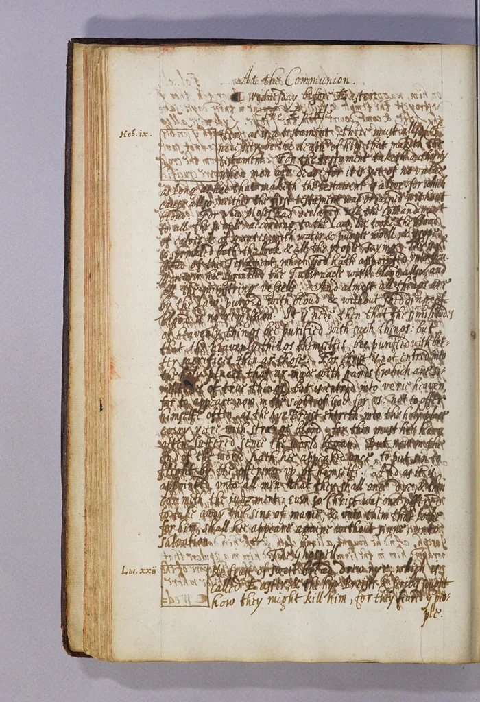 An illustration from The booke of the common prayer and administracion of the sacramentes, and other rites and ceremonies of the churche: after the vse of the Churche of England., 1549, leaf 86