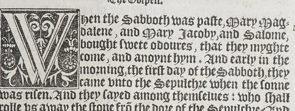 An illustration from The booke of the common prayer and administracion of the sacramentes, and other rites and ceremonies of the churche: after the vse of the Churche of England., 1549, leaf 131