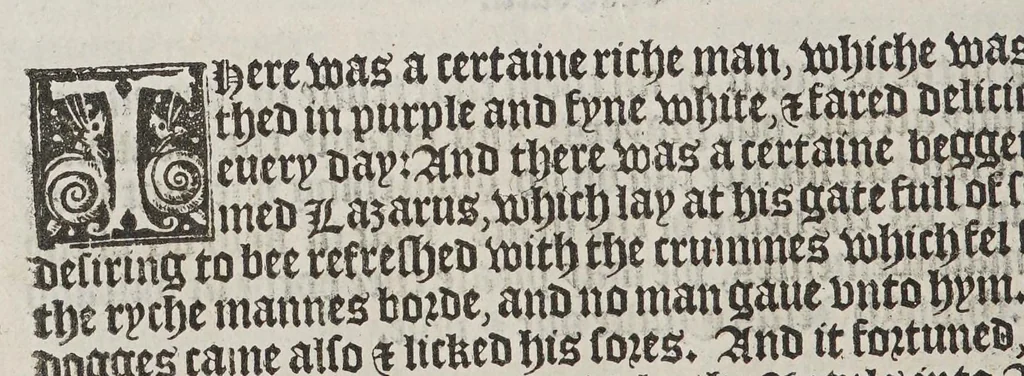 An illustration from The booke of the common prayer and administracion of the sacramentes, and other rites and ceremonies of the churche: after the vse of the Churche of England., 1549, leaf 160