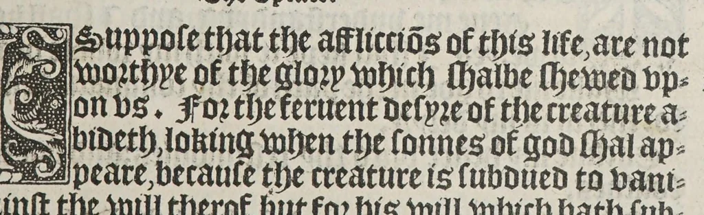 An illustration from The booke of the common prayer and administracion of the sacramentes, and other rites and ceremonies of the churche: after the vse of the Churche of England., 1549, leaf 165