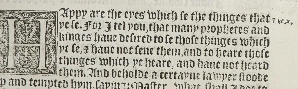 An illustration from The booke of the common prayer and administracion of the sacramentes, and other rites and ceremonies of the churche: after the vse of the Churche of England., 1549, leaf 181