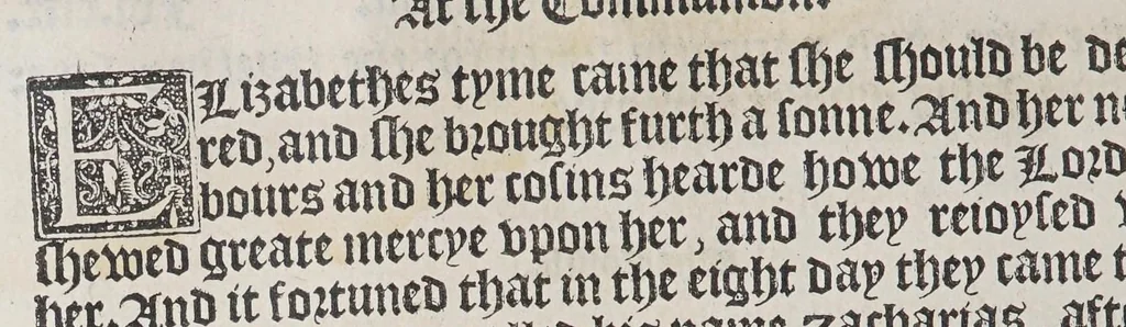An illustration from The booke of the common prayer and administracion of the sacramentes, and other rites and ceremonies of the churche: after the vse of the Churche of England., 1549, leaf 224