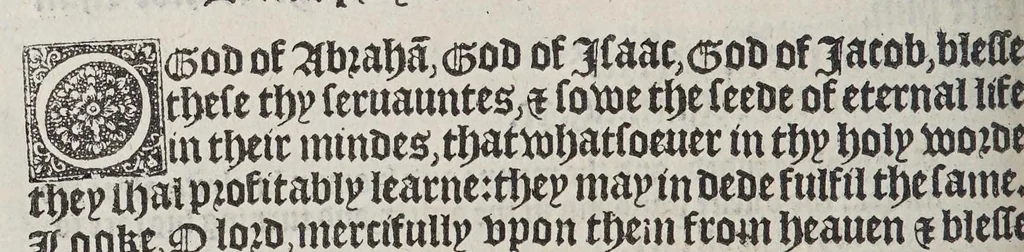 An illustration from The booke of the common prayer and administracion of the sacramentes, and other rites and ceremonies of the churche: after the vse of the Churche of England., 1549, leaf 298