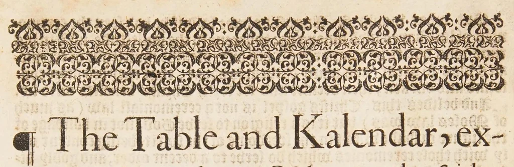 An illustration from The Booke of common prayer, and administration of the sacraments. : And other parts of divine service for the use of the Church of Scotland, 1837, leaf 14