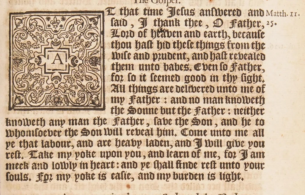 An illustration from The Booke of common prayer, and administration of the sacraments. : And other parts of divine service for the use of the Church of Scotland, 1837, leaf 203