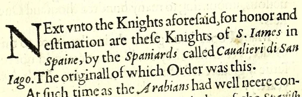 An illustration from The booke of honor and armes, 1590, leaf 163