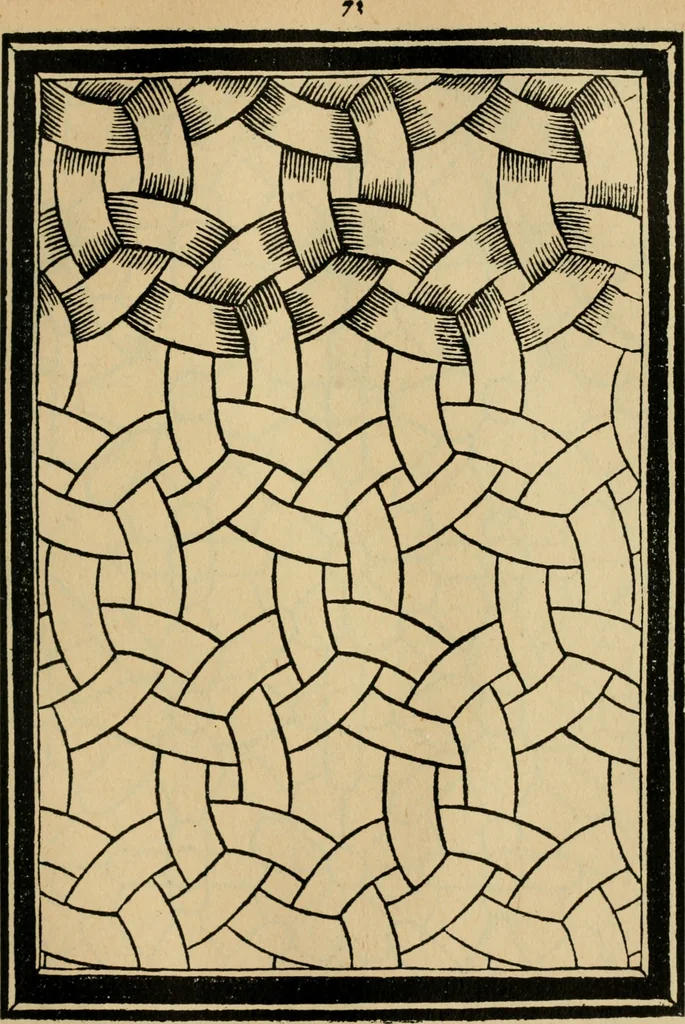 An illustration from A booke of sundry draughtes principaly serving for glasiers: and not impertinent for plasters, and gardiners : besides sundry other professions. Whereunto is annexed the manner how to anniel in glas: and also the true forme of the fornace, and the secretes thereof, 1615, leaf 100