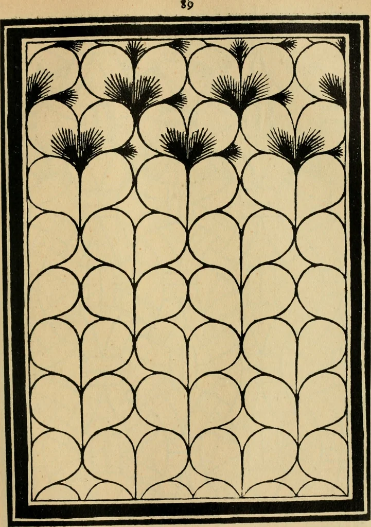 An illustration from A booke of sundry draughtes principaly serving for glasiers: and not impertinent for plasters, and gardiners : besides sundry other professions. Whereunto is annexed the manner how to anniel in glas: and also the true forme of the fornace, and the secretes thereof, 1615, leaf 116