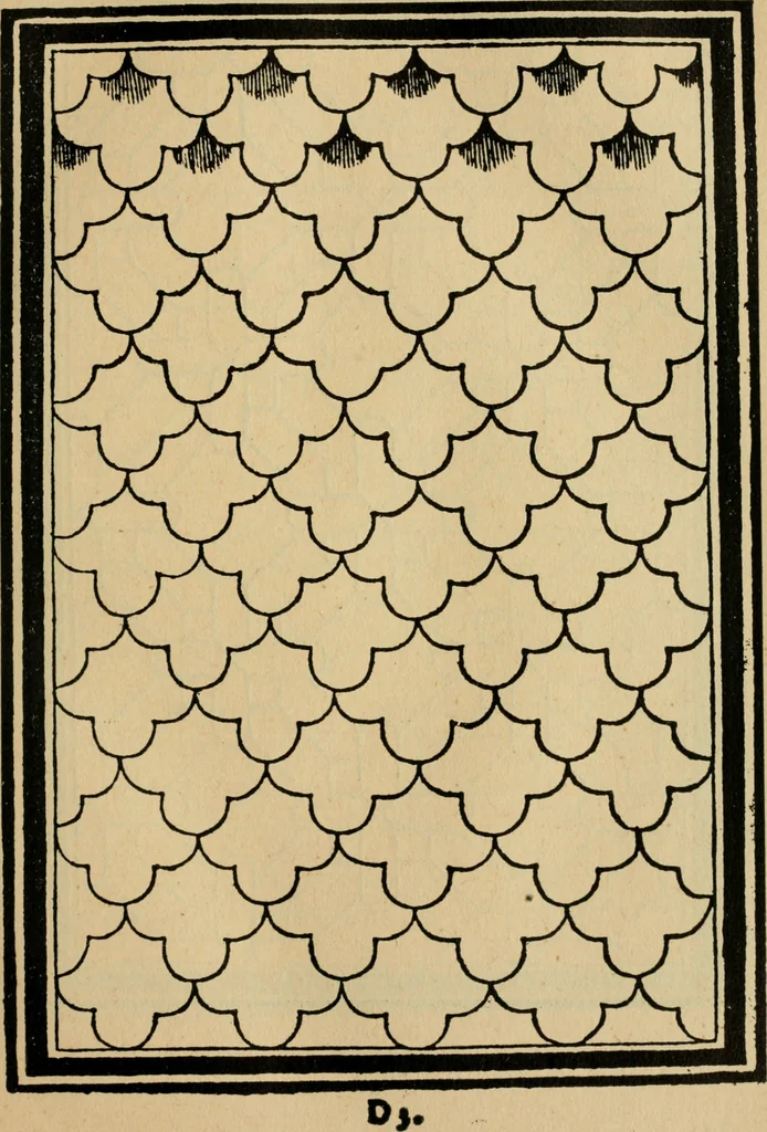 An illustration from A booke of sundry draughtes principaly serving for glasiers: and not impertinent for plasters, and gardiners : besides sundry other professions. Whereunto is annexed the manner how to anniel in glas: and also the true forme of the fornace, and the secretes thereof, 1615, leaf 32