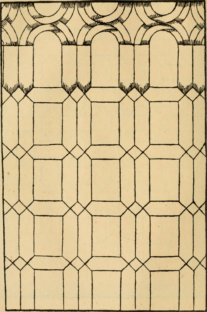 An illustration from A booke of sundry draughtes principaly serving for glasiers: and not impertinent for plasters, and gardiners : besides sundry other professions. Whereunto is annexed the manner how to anniel in glas: and also the true forme of the fornace, and the secretes thereof, 1615, leaf 35