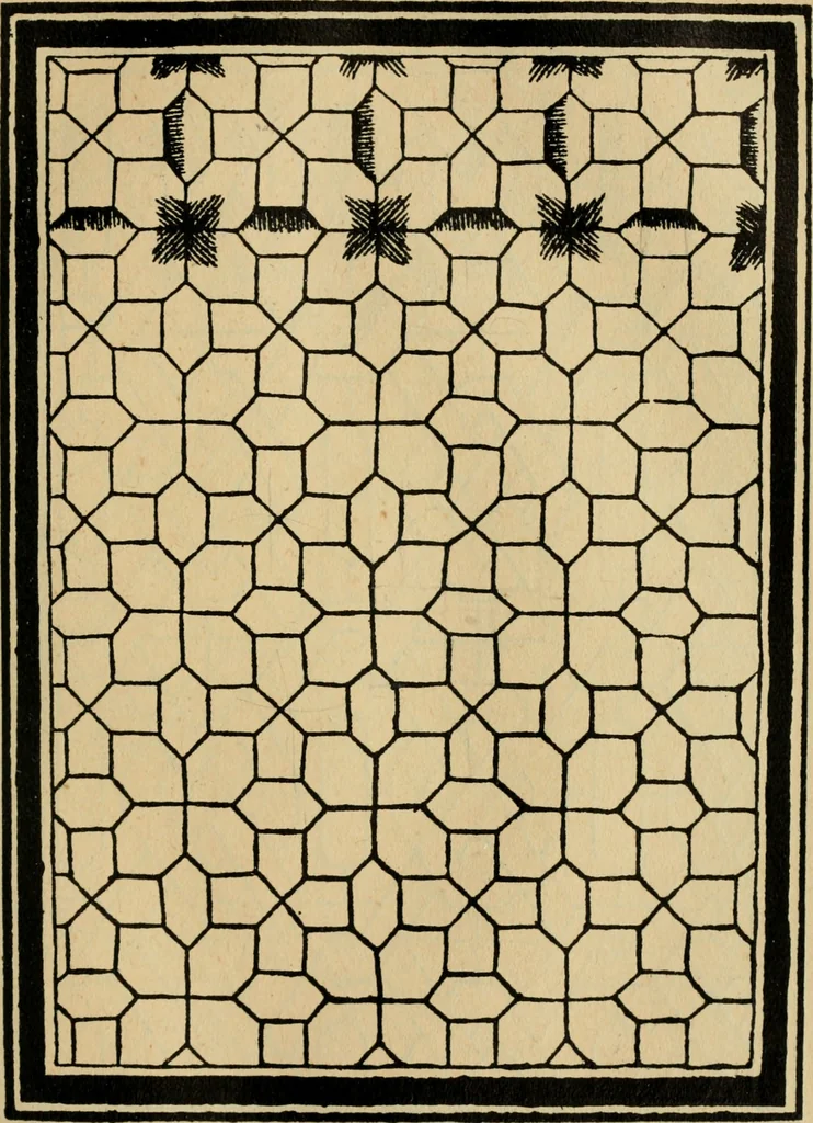 An illustration from A booke of sundry draughtes principaly serving for glasiers: and not impertinent for plasters, and gardiners : besides sundry other professions. Whereunto is annexed the manner how to anniel in glas: and also the true forme of the fornace, and the secretes thereof, 1615, leaf 40