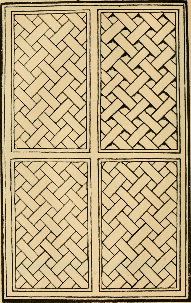 An illustration from A booke of sundry draughtes principaly serving for glasiers: and not impertinent for plasters, and gardiners : besides sundry other professions. Whereunto is annexed the manner how to anniel in glas: and also the true forme of the fornace, and the secretes thereof, 1615, leaf 43