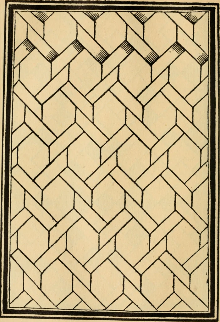 An illustration from A booke of sundry draughtes principaly serving for glasiers: and not impertinent for plasters, and gardiners : besides sundry other professions. Whereunto is annexed the manner how to anniel in glas: and also the true forme of the fornace, and the secretes thereof, 1615, leaf 63