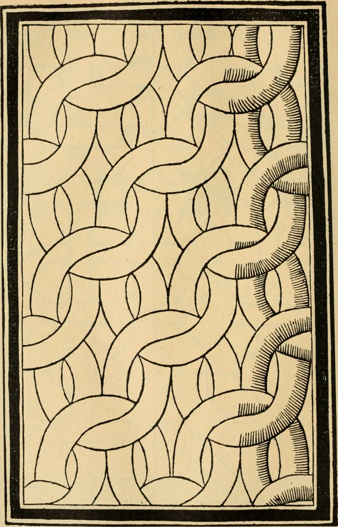 An illustration from A booke of sundry draughtes principaly serving for glasiers: and not impertinent for plasters, and gardiners : besides sundry other professions. Whereunto is annexed the manner how to anniel in glas: and also the true forme of the fornace, and the secretes thereof, 1615, leaf 79