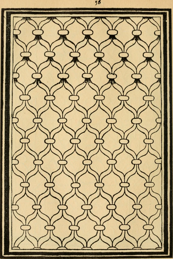 An illustration from A booke of sundry draughtes principaly serving for glasiers: and not impertinent for plasters, and gardiners : besides sundry other professions. Whereunto is annexed the manner how to anniel in glas: and also the true forme of the fornace, and the secretes thereof, 1615, leaf 81
