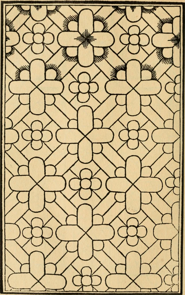An illustration from A booke of sundry draughtes principaly serving for glasiers: and not impertinent for plasters, and gardiners : besides sundry other professions. Whereunto is annexed the manner how to anniel in glas: and also the true forme of the fornace, and the secretes thereof, 1615, leaf 85