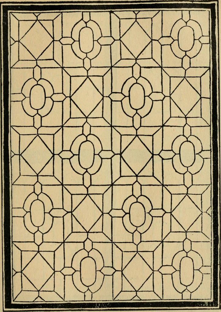 An illustration from A booke of sundry draughtes principaly serving for glasiers: and not impertinent for plasters, and gardiners : besides sundry other professions. Whereunto is annexed the manner how to anniel in glas: and also the true forme of the fornace, and the secretes thereof, 1615, leaf 86