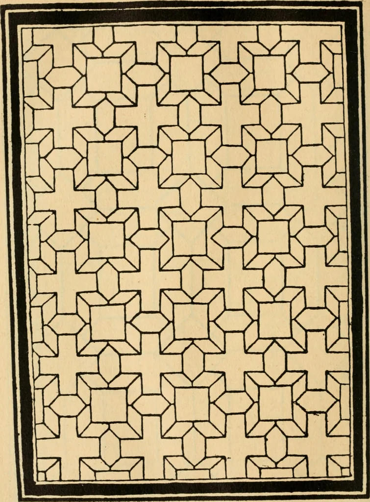 An illustration from A booke of sundry draughtes principaly serving for glasiers: and not impertinent for plasters, and gardiners : besides sundry other professions. Whereunto is annexed the manner how to anniel in glas: and also the true forme of the fornace, and the secretes thereof, 1615, leaf 91