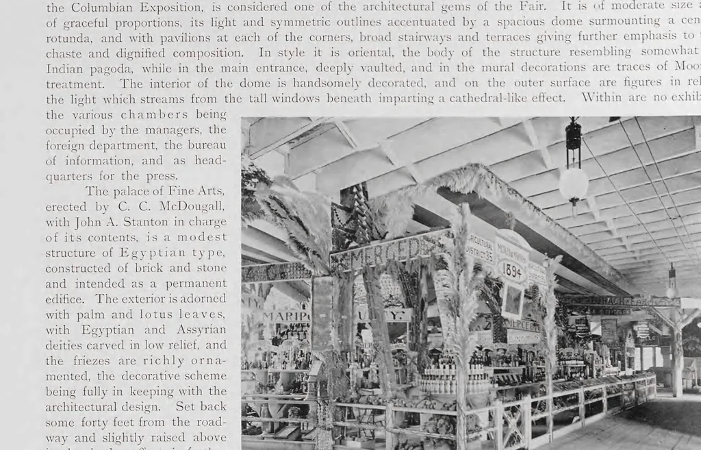 An illustration from The book of the fair : an historical and descriptive presentation of the world's science, art, and industry, as viewed through the Columbian exposition at Chicago in 1893 ..., 1893, leaf 88