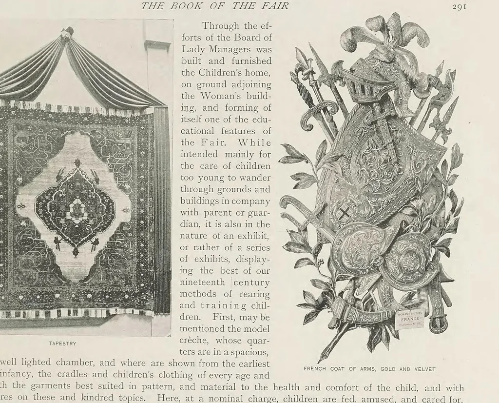 An illustration from The book of the fair; an historical and descriptive presentation of the world's science, art, and industry, as viewed through the Columbian Exposition at Chicago in 1893, 1893, leaf 95
