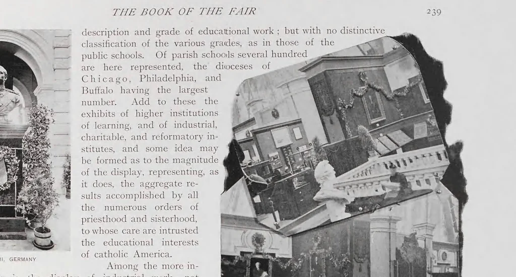 An illustration from The book of the fair : an historical and descriptive presentation of the world's science, art, and industry, as viewed through the Columbian exposition at Chicago in 1893 ..., 1893, leaf 43