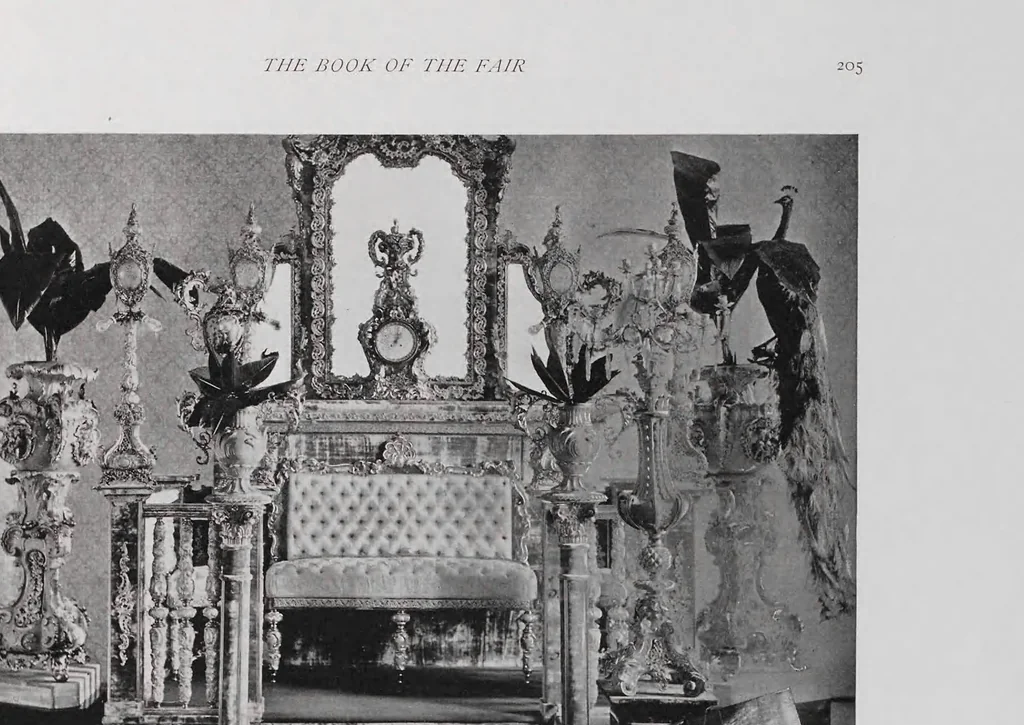 An illustration from The book of the fair : an historical and descriptive presentation of the world's science, art, and industry, as viewed through the Columbian exposition at Chicago in 1893 ..., 1893, leaf 9