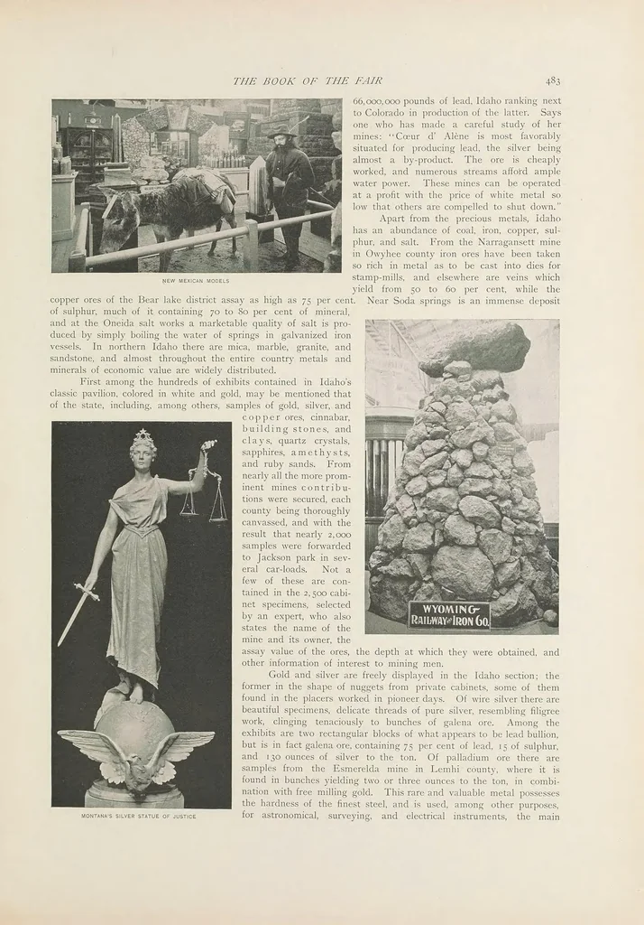 An illustration from The book of the fair; an historical and descriptive presentation of the world's science, art, and industry, as viewed through the Columbian Exposition at Chicago in 1893, 1893, leaf 87