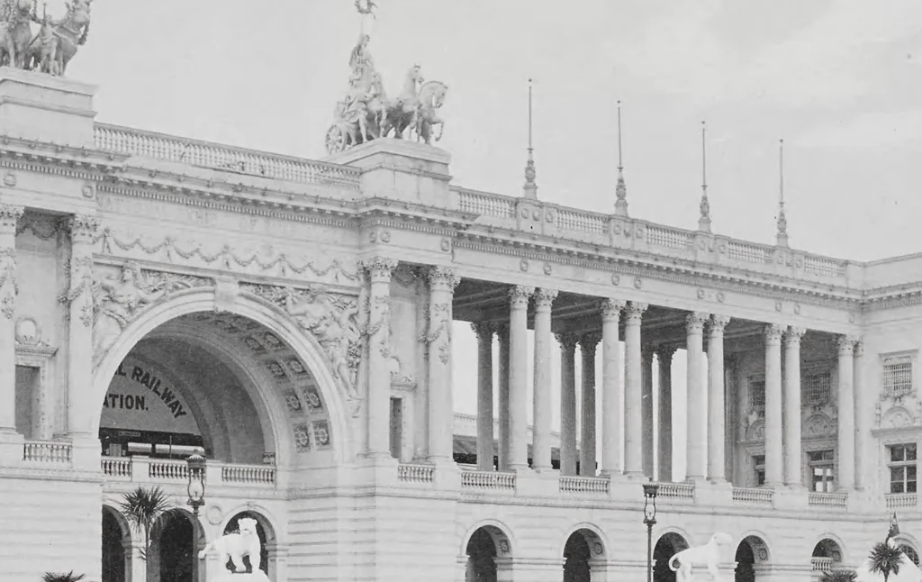 An illustration from The book of the fair : an historical and descriptive presentation of the world's science, art, and industry, as viewed through the Columbian exposition at Chicago in 1893 ..., 1893, leaf 54