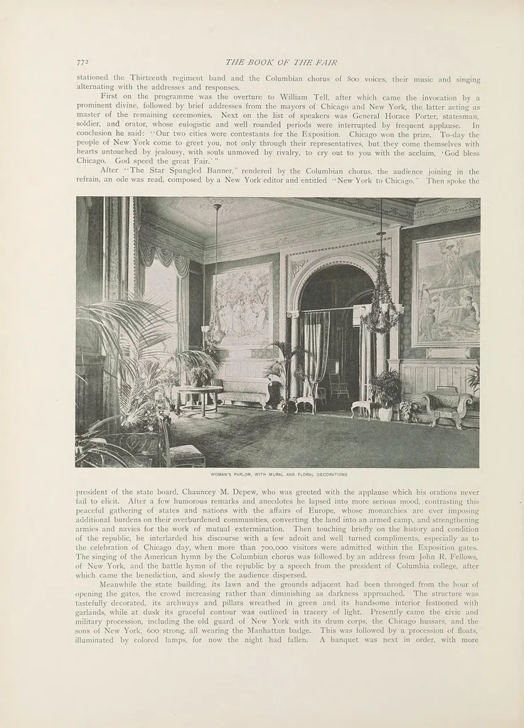 An illustration from The book of the fair; an historical and descriptive presentation of the world's science, art, and industry, as viewed through the Columbian Exposition at Chicago in 1893, 1893, leaf 176