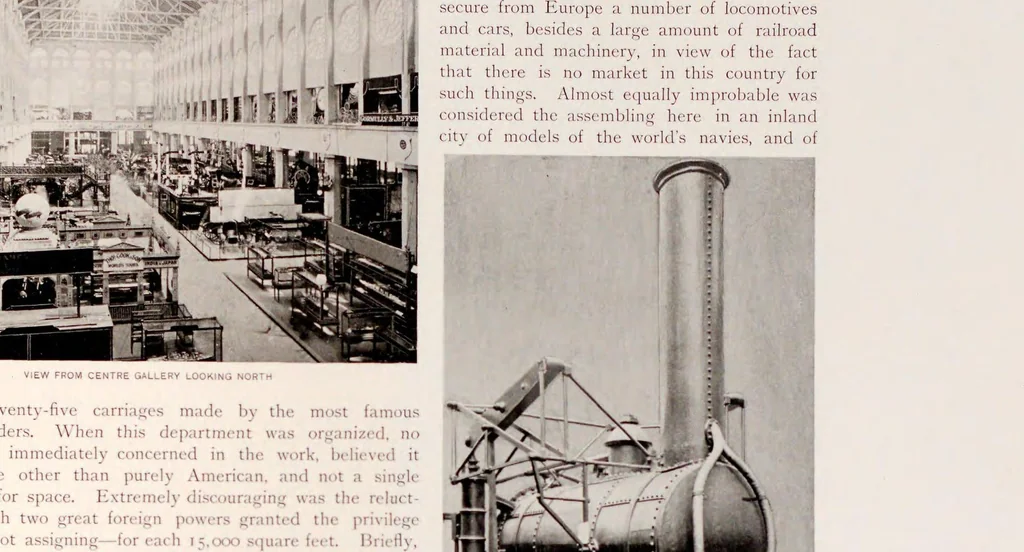 An illustration from The book of the fair : an historical and descriptive presentation of the world's science, art, and industry, as viewed through the Columbian exposition at Chicago in 1893 ..., 1893, leaf 53