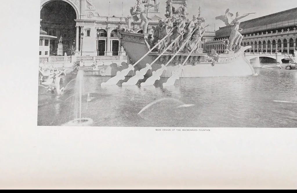 An illustration from The book of the fair : an historical and descriptive presentation of the world's science, art, and industry, as viewed through the Columbian exposition at Chicago in 1893 ..., 1893, leaf 8