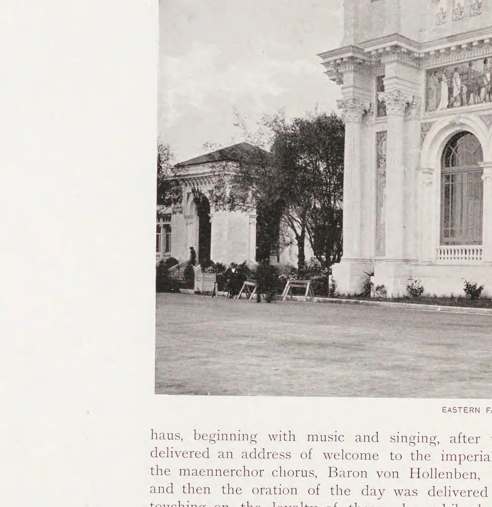 An illustration from The book of the fair : an historical and descriptive presentation of the world's science, art, and industry, as viewed through the Columbian exposition at Chicago in 1893 ..., 1893, leaf 96