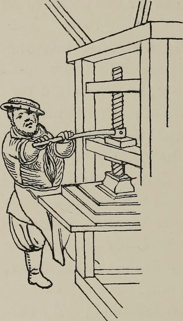 An illustration from The book : its history and development, 1907, leaf 107