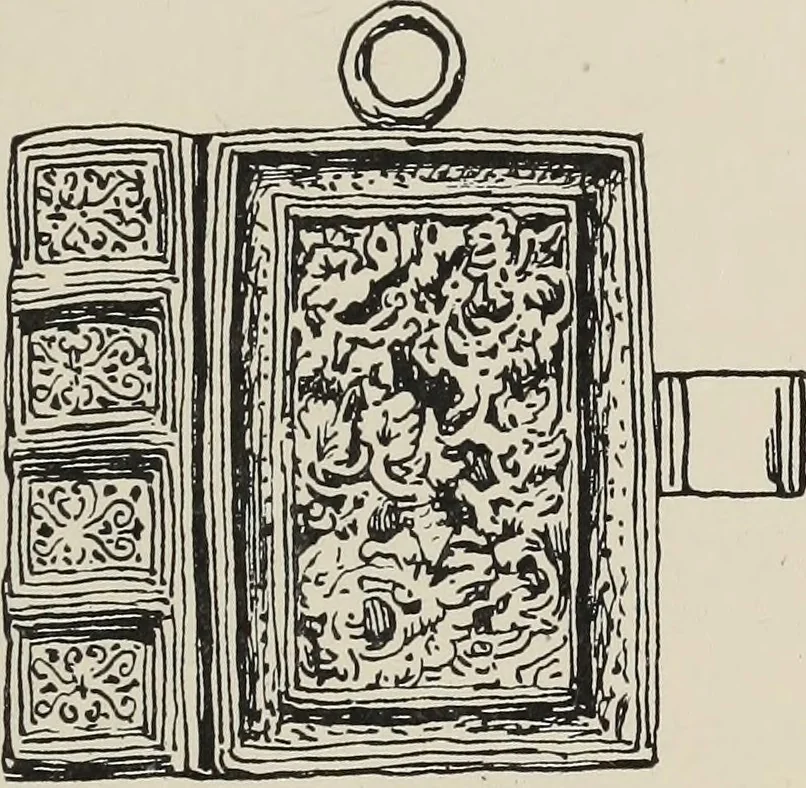 An illustration from The book : its history and development, 1907, leaf 182