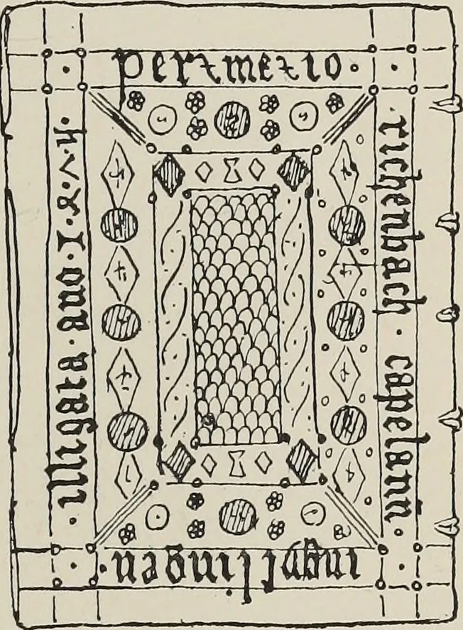 An illustration from The book : its history and development, 1907, leaf 222