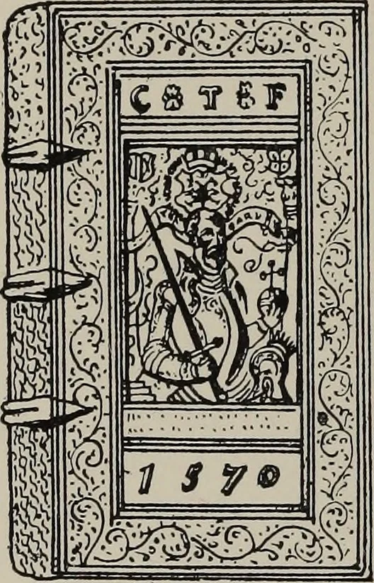 An illustration from The book : its history and development, 1907, leaf 223