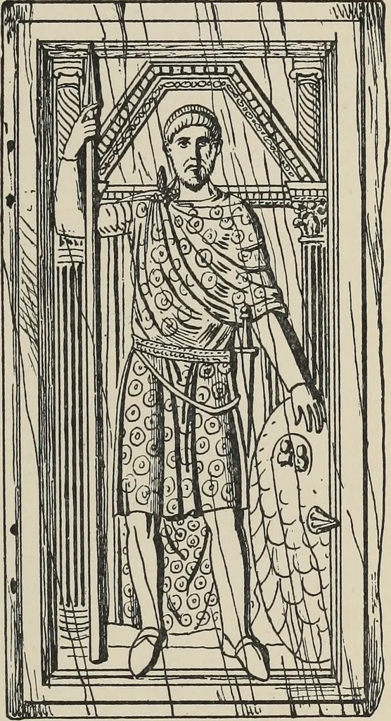 An illustration from The book : its history and development, 1907, leaf 36