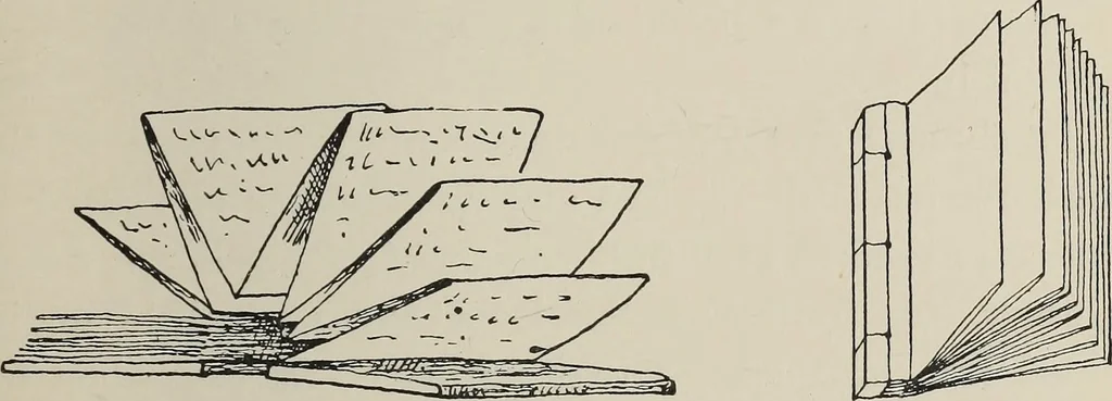 An illustration from The book : its history and development, 1907, leaf 42