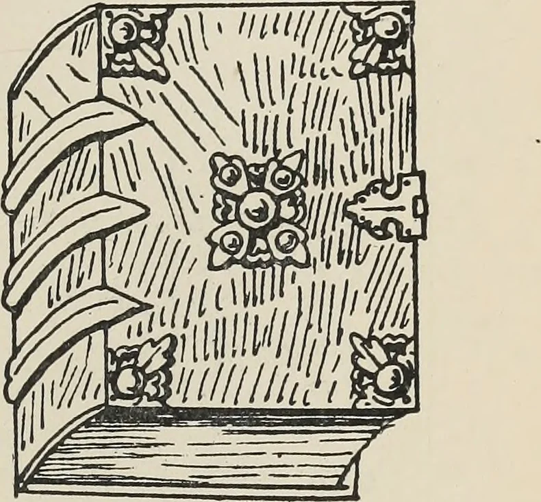 An illustration from The book : its history and development, 1907, leaf 58