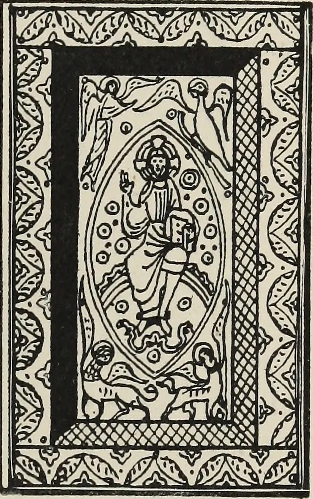 An illustration from The book : its history and development, 1907, leaf 60